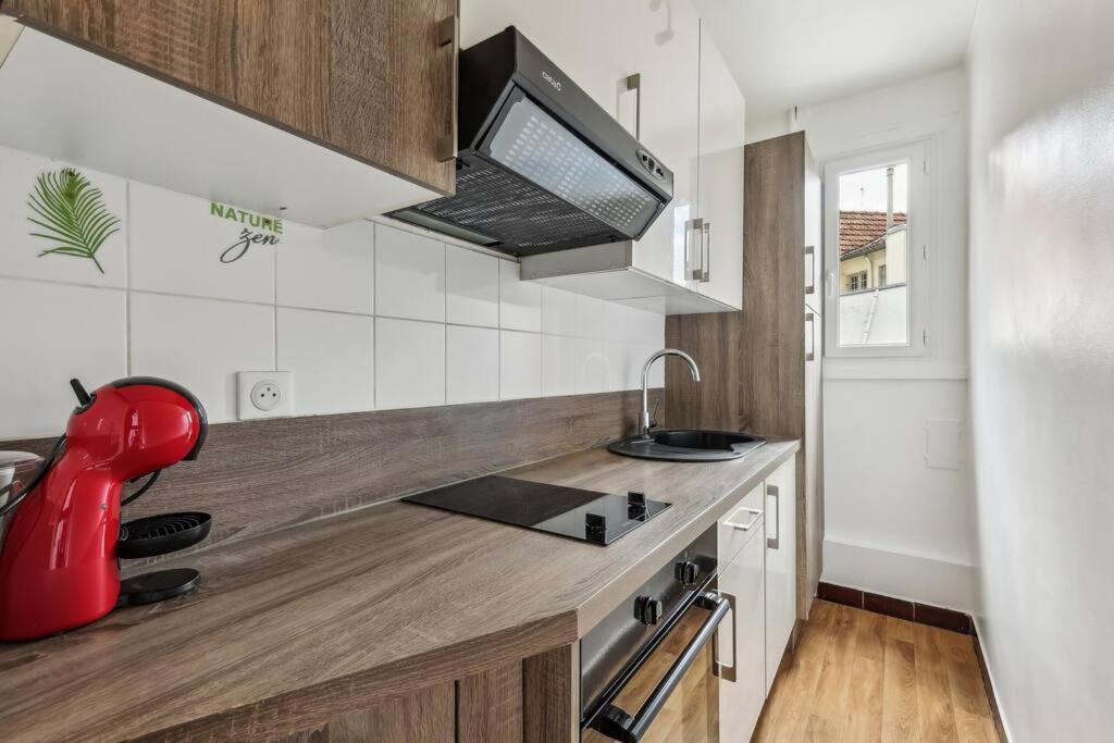 Paris Elegant 1Br In Front Of Montparnasse Towerアパートメント エクステリア 写真